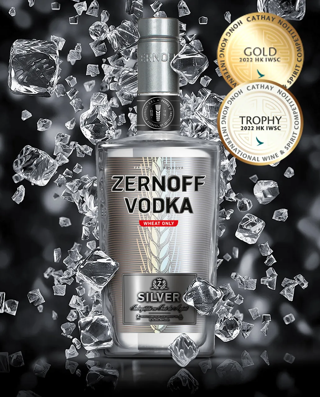 Zernoff получил звание «Best Vodka 2022» и 2 золотые медали Ⓟ