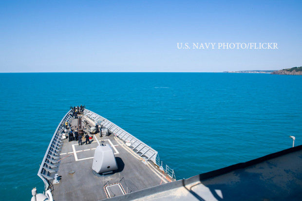 Для укрепления сил НАТО в Черном море США прислали свои самые мощные корабли