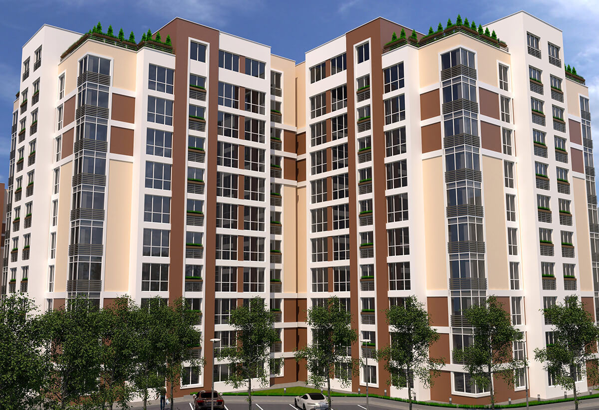 Квартиры за торговым центром Elat от 22 200€ ®