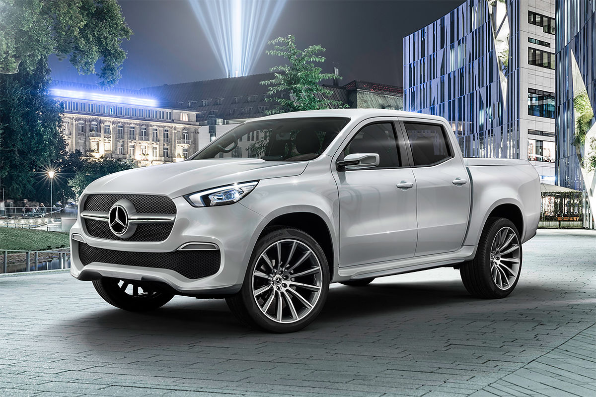 Mercedes представил первый пикап в своей истории