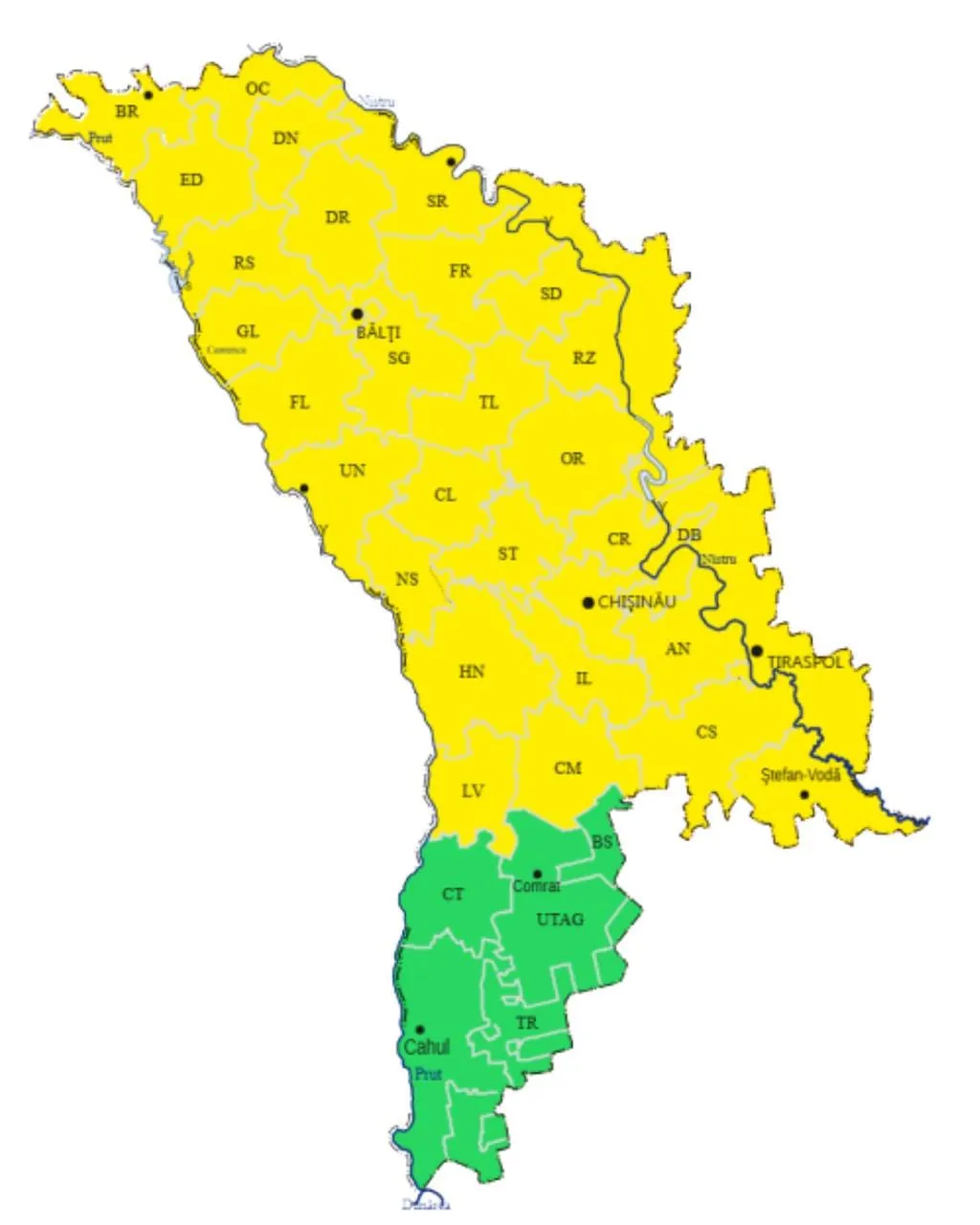 Avertizare meteo: Cod Galben de vânt și rafale puternice în ajun de Anul Nou