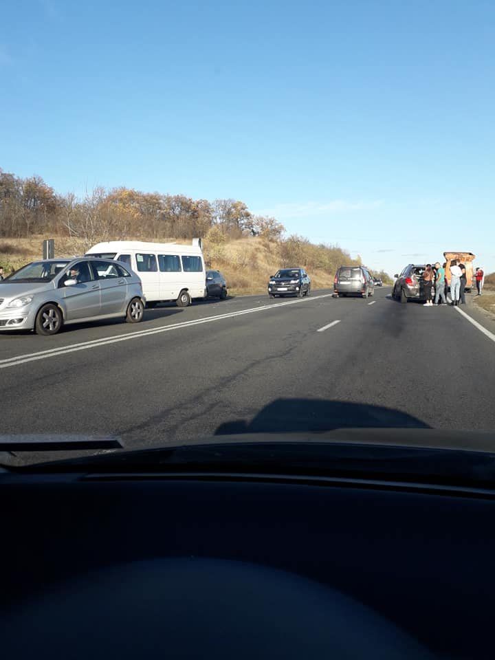 В Яловенах произошло ДТП с участием маршрутки