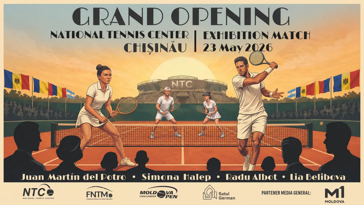 FNTM: В Молдове открывается один из крупнейших теннисных центров в регионе