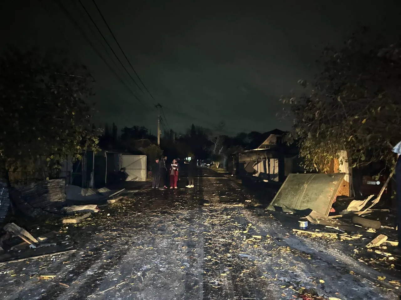 Dronele au lovit blocuri de locuințe și clădiri rezidențiale private în regiunea Odesa