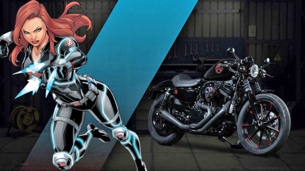Harley-Davidson и Marvel представили супергеройские мотоциклы