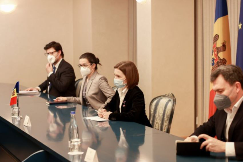 Майя Санду провела встречу с Генеральным секретарем ОБСЕ Хельгой Шмид