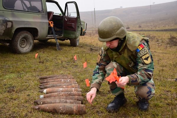 Национальная армия уничтожила 22 взрывоопасных объекта времен Второй мировой войны
