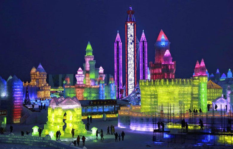 Imaginea zilei: Festivalul internaţional de Gheaţă s-a desfășurat în China