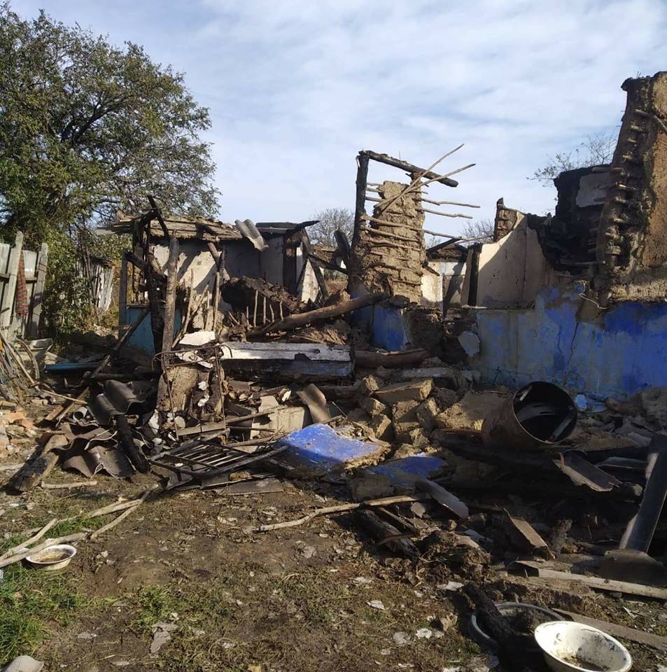 Страшный пожар оставил без крова целую семью