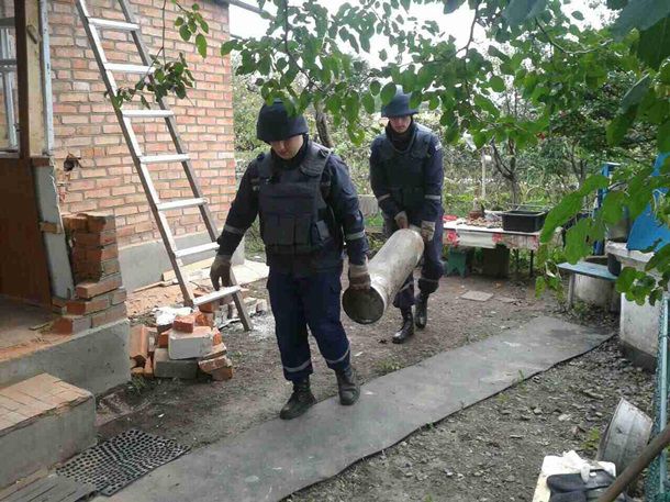 Вблизи склада в Винницкой области собрана тысяча взрывоопасных предметов