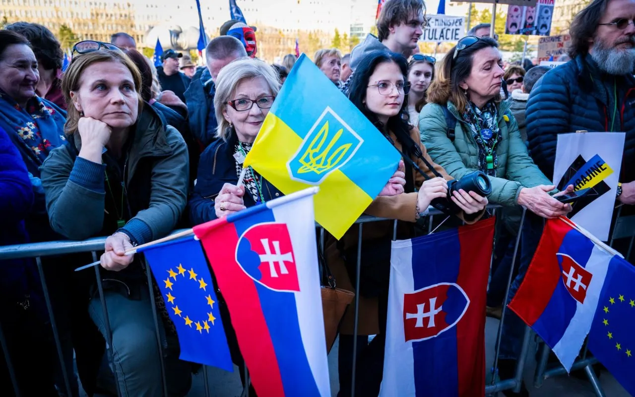 В Словакии вновь прошли митинги против Фицо