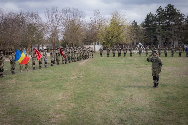 Молдавские военные находятся на учениях в Румынии