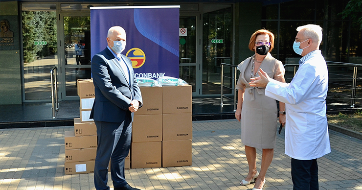 Moldindconbank продолжает поддерживать Республиканскую клиническую больницу в лечении пациентов с COVID-19