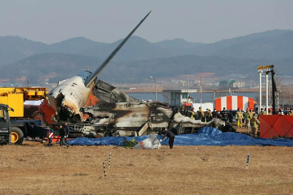 Очевидцы рассказали о взрывах и возгорании двигателя до крушения Jeju Air