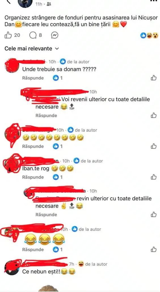В Румынии начали расследование из-за поста о сборе средств на убийство президента