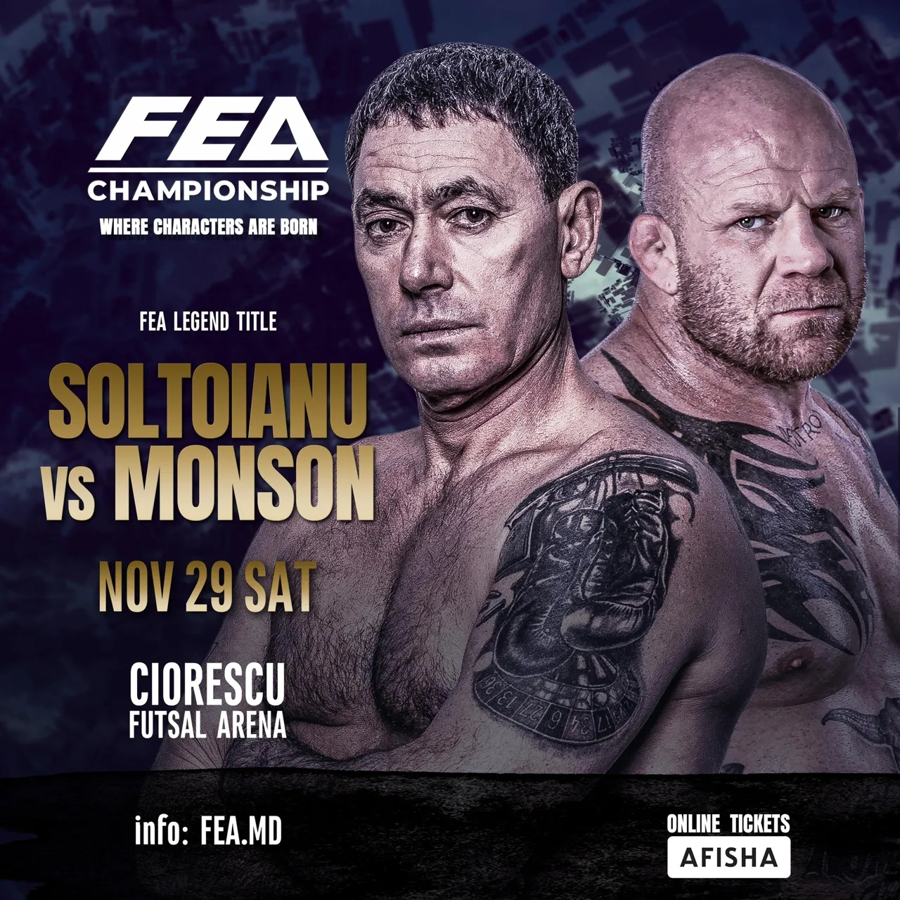 La Chișinău va avea loc o luptă între Ion Șoltoianu și Jeff Monson