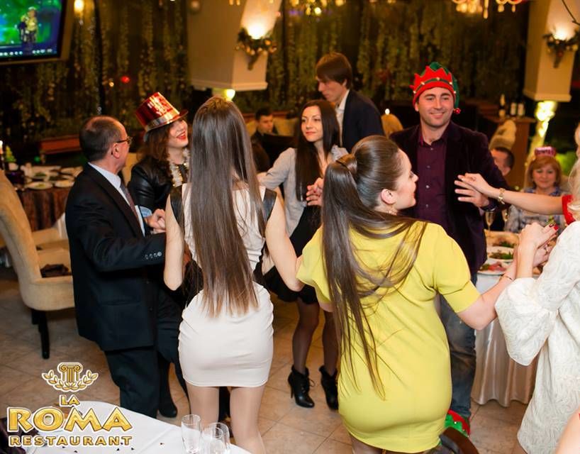 Новогодний корпоратив в ресторане La Roma ®
