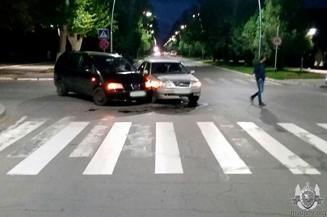 В пяти ДТП в Приднестровье повреждения получили 9 автомобилей