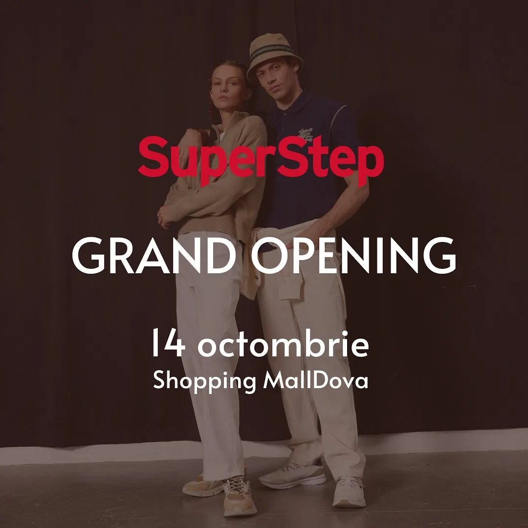Торжественное открытие: Магазин SuperStep открывает свои двери в торговом центре Shopping MallDova
