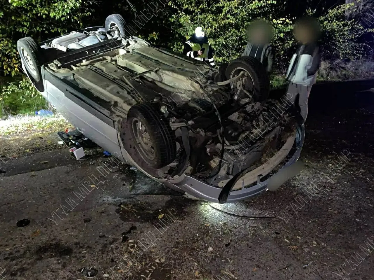 Accident grav la Chițcani: Două persoane au ajuns la spital, iar șoferul a fugit