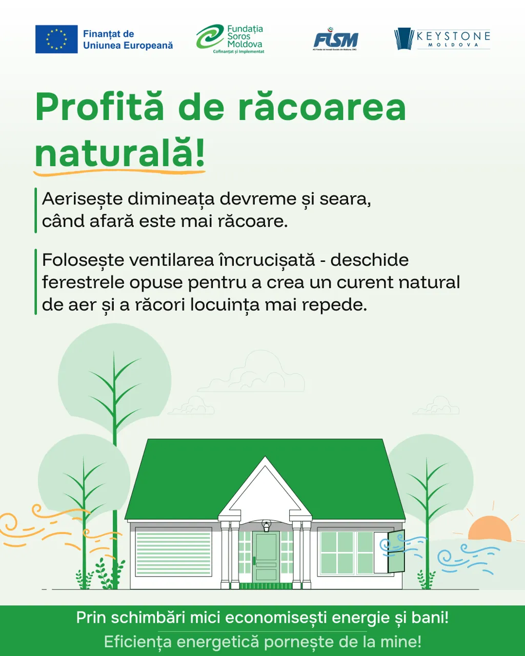 Utilizăm energia eficient: Gesturi simple, care reduc consumul și costurile - Soluții utile pentru sezonul cald