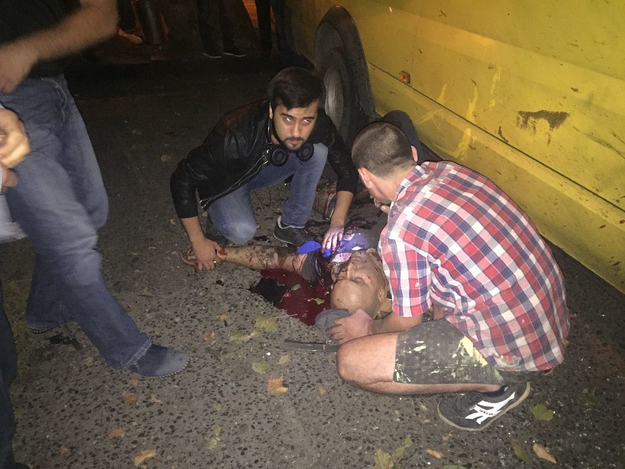 В Тбилиси взорвали автомобиль одного из лидеров партии Саакашвили
