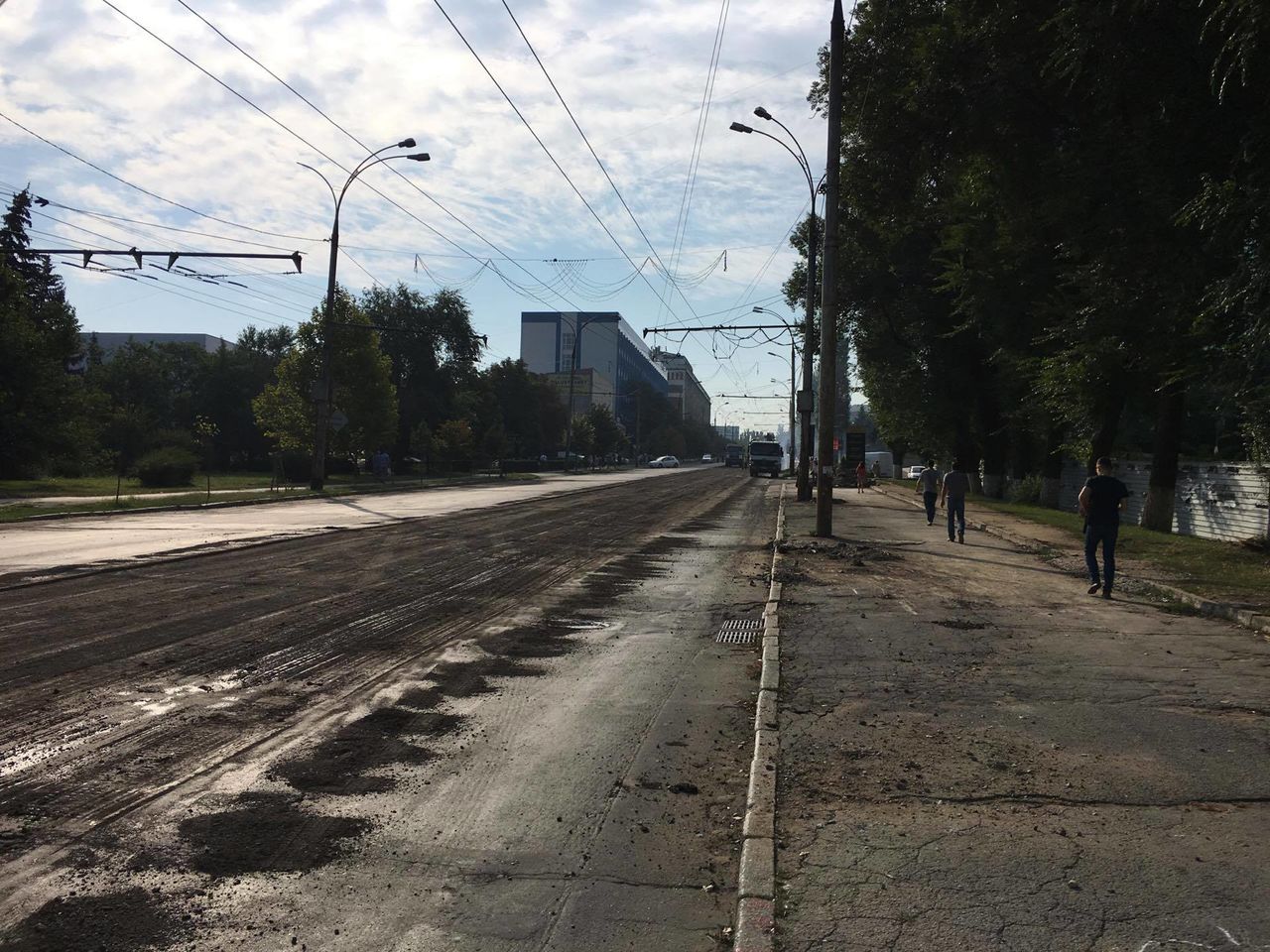 В Кишиневе с утра образовались огромные пробки