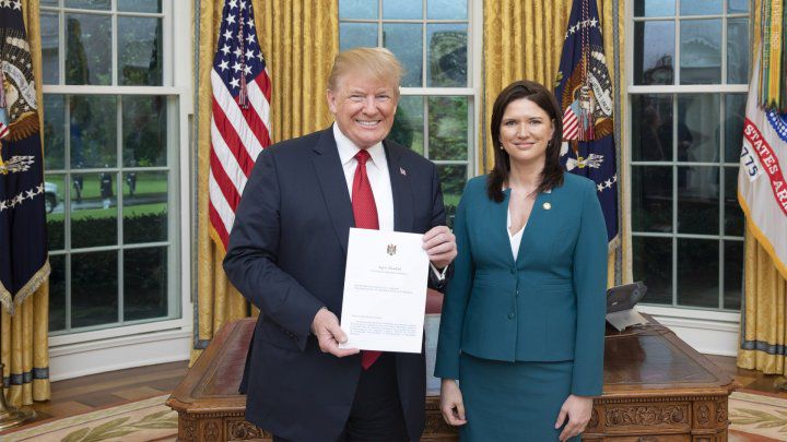 Посол Молдовы в США Кристина Балан передала верительные грамоты президенту США