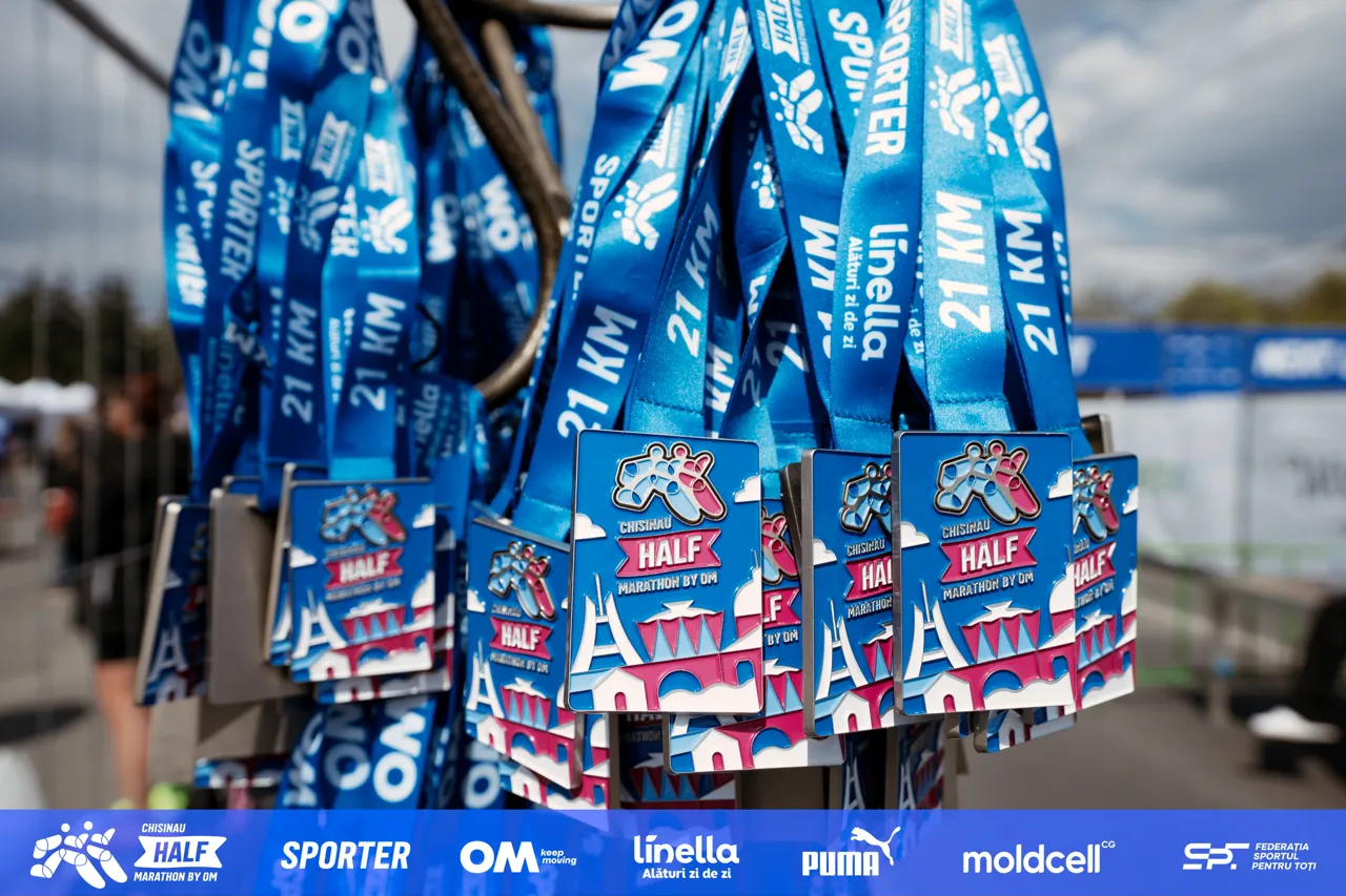 В Кишиневе проходит первый Chișinău Half Marathon by OM