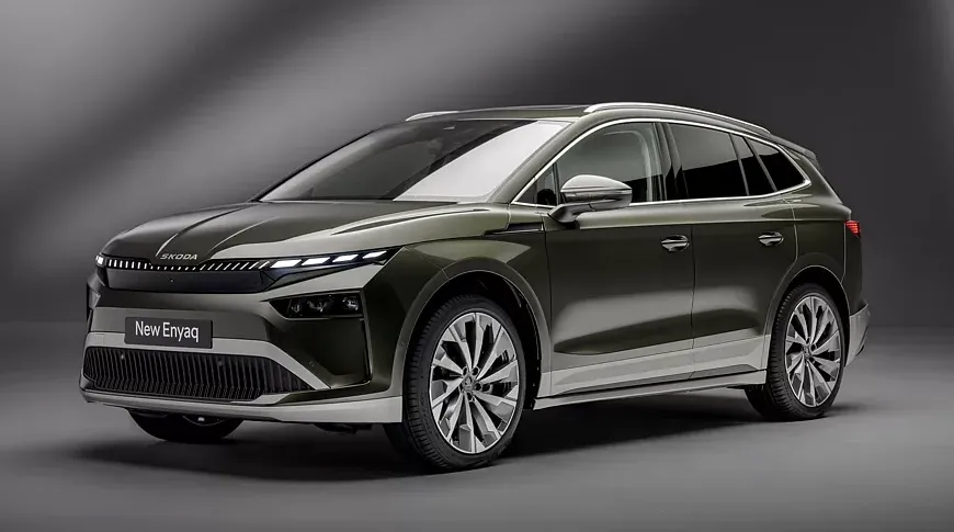 Skoda запустила в серию обновлённые кроссоверы Enyaq и Enyaq Coupe