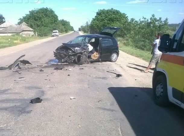 Серьезная дорожная авария произошла в селе Григорьевка Сынжерейского района