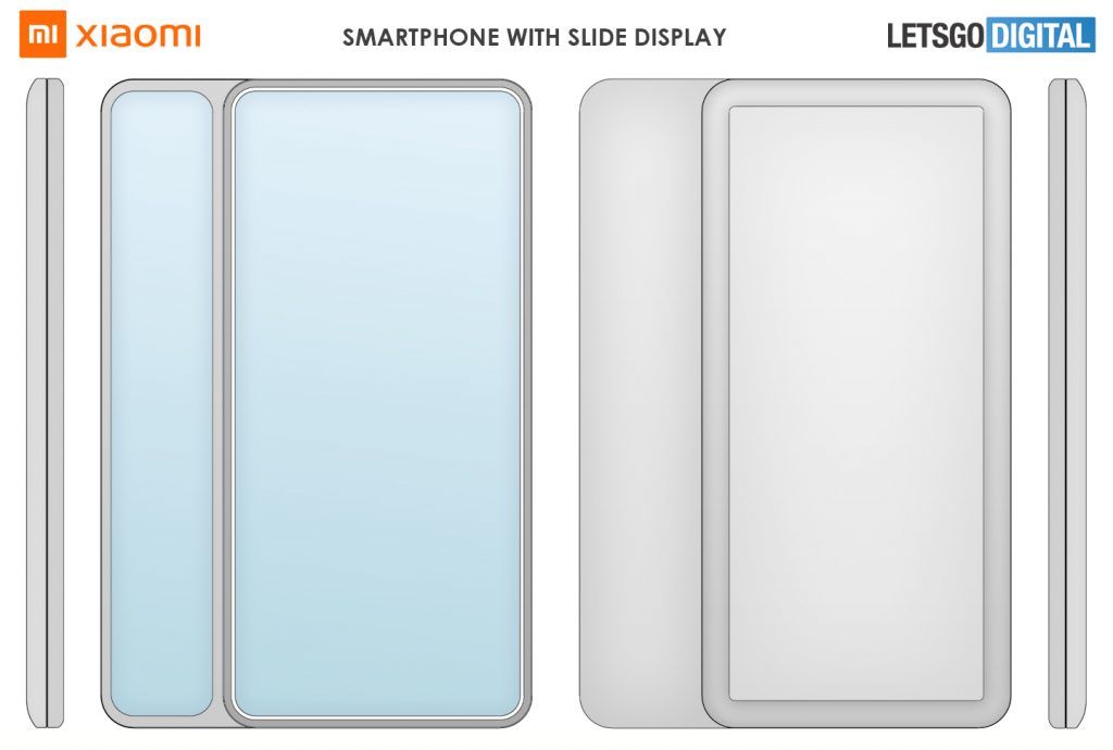 Xiaomi запатентовала смартфон с необычным экраном