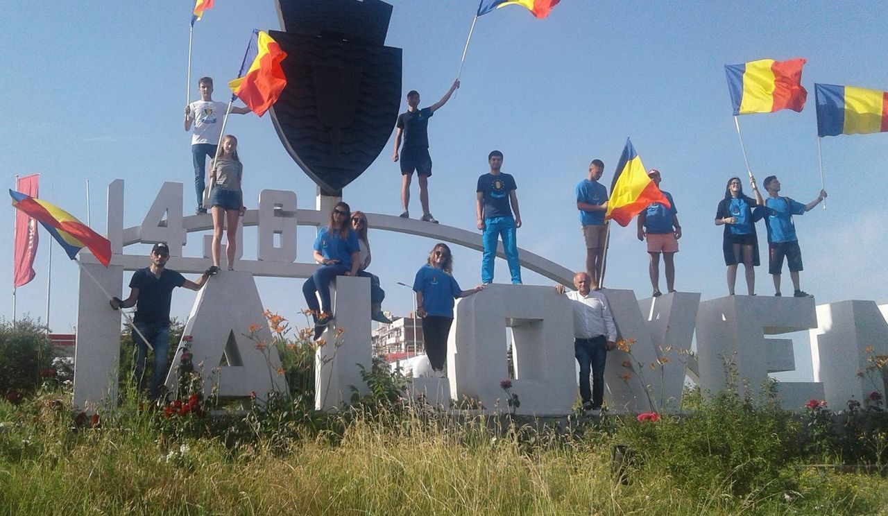 Caravana Unirii стартовал с Яловен