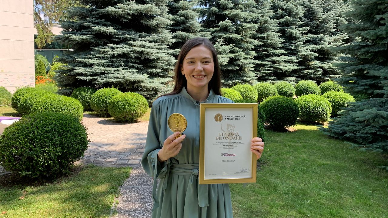 Компания Moldcell получила 5 премий на Конкурсе «Торговая марка 2020 года»