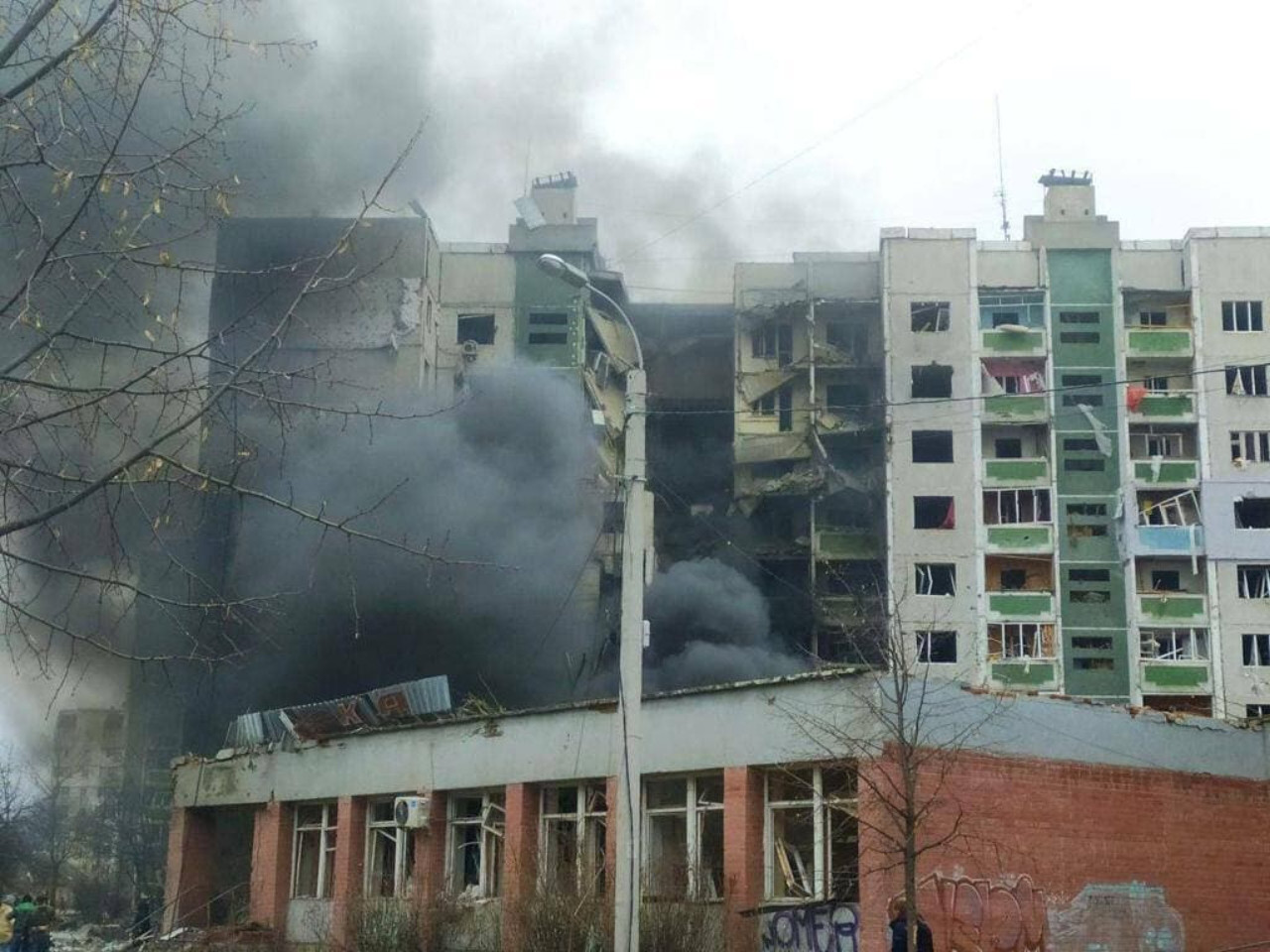 В Чернигове в результате бомбардировки погибли 47 человек