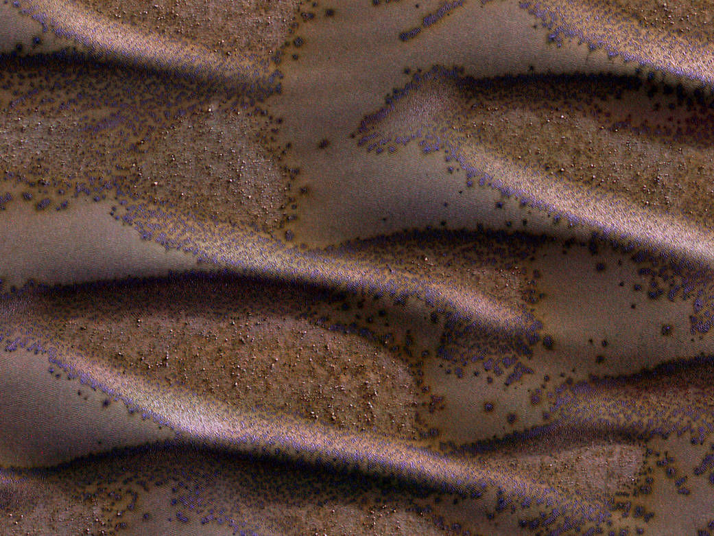 NASA опубликовало фотографию начала марсианской весны