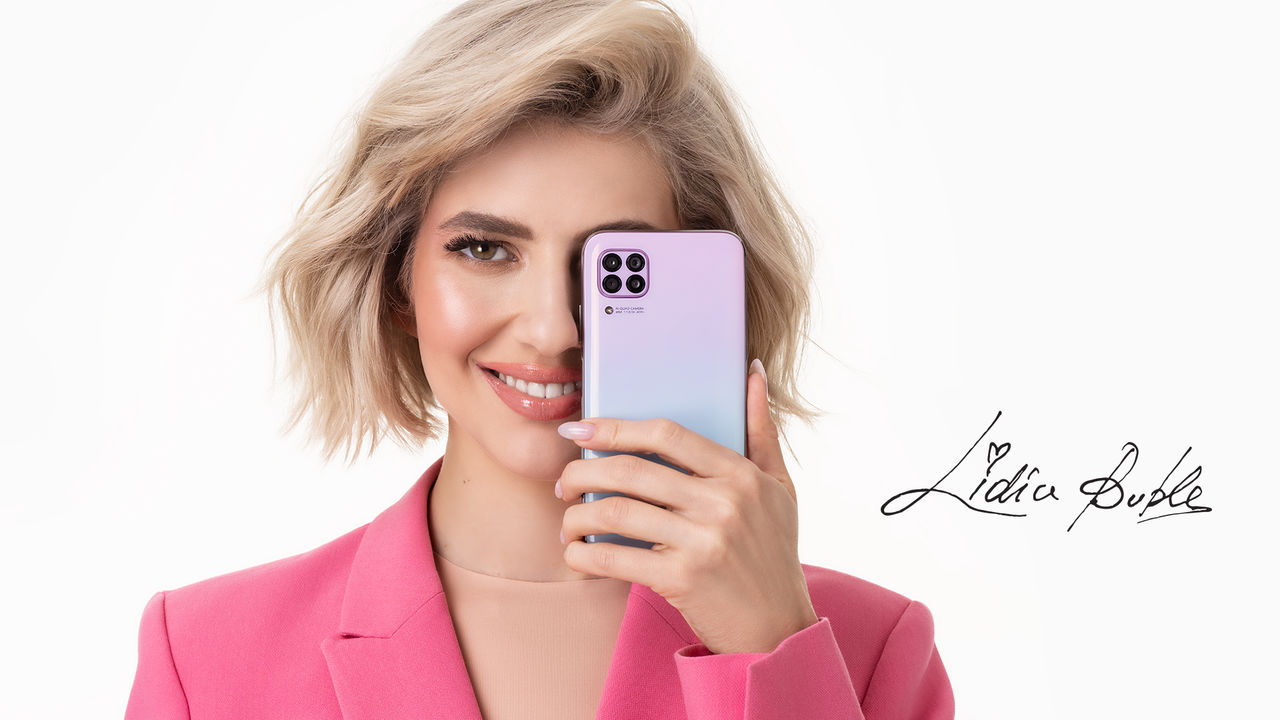 Румынская певица Лидия Бубле cтала лицом нового Huawei P40 Lite ®