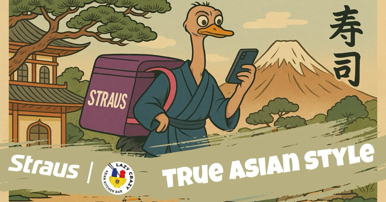 Straus: Vibe asiatic în Chișinău — acum cu livrare gratuită