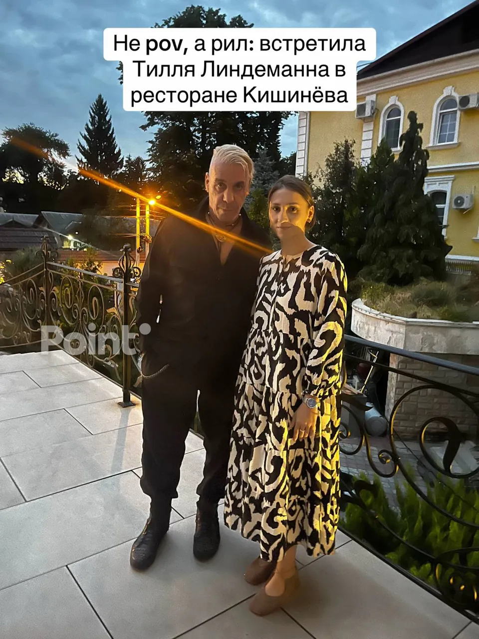 Solistul trupei Rammstein a fost observat la Chișinău