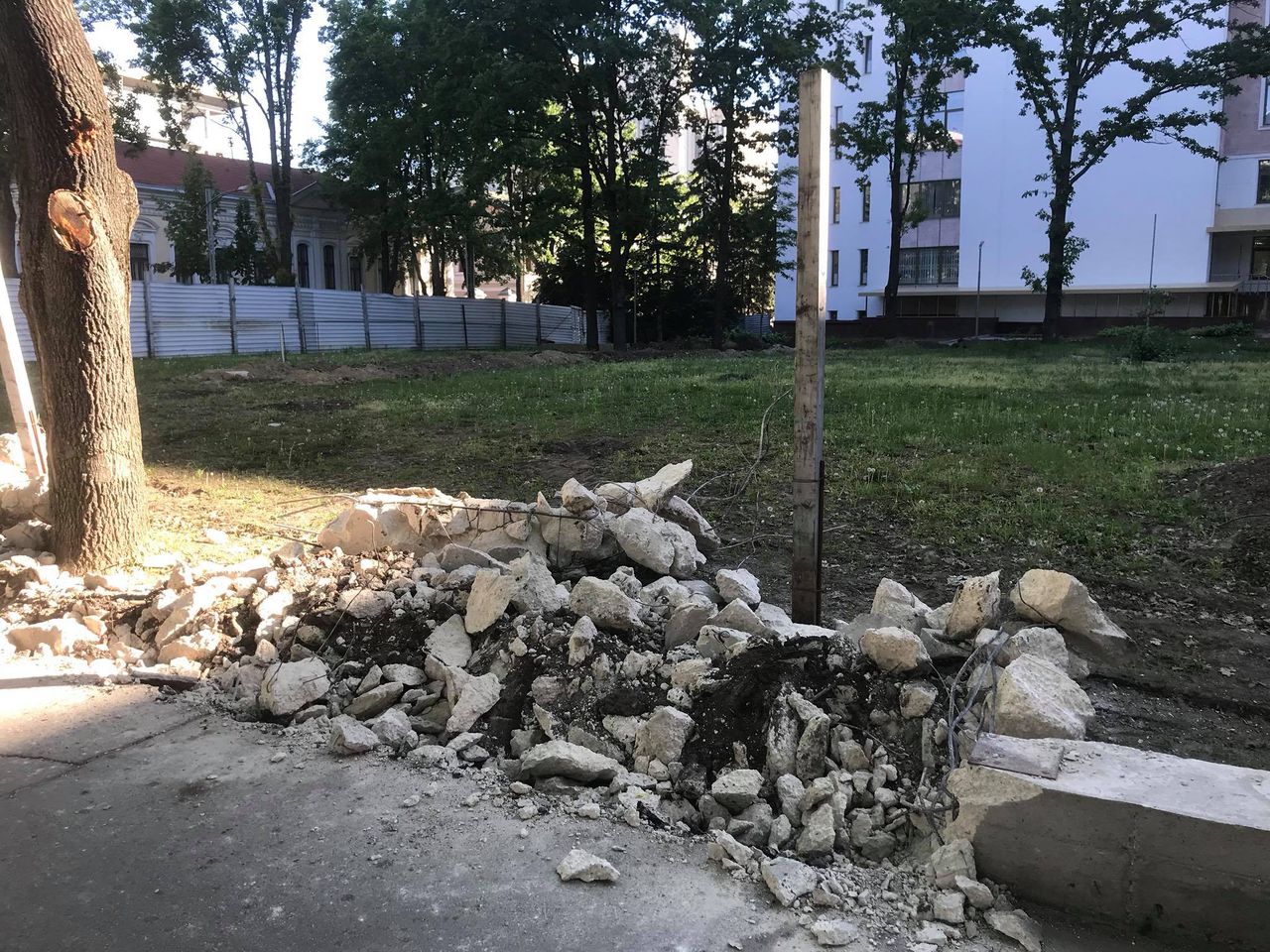 Алина Зотя подала петицию в минэкономики в связи со сносом забора вокруг парламента