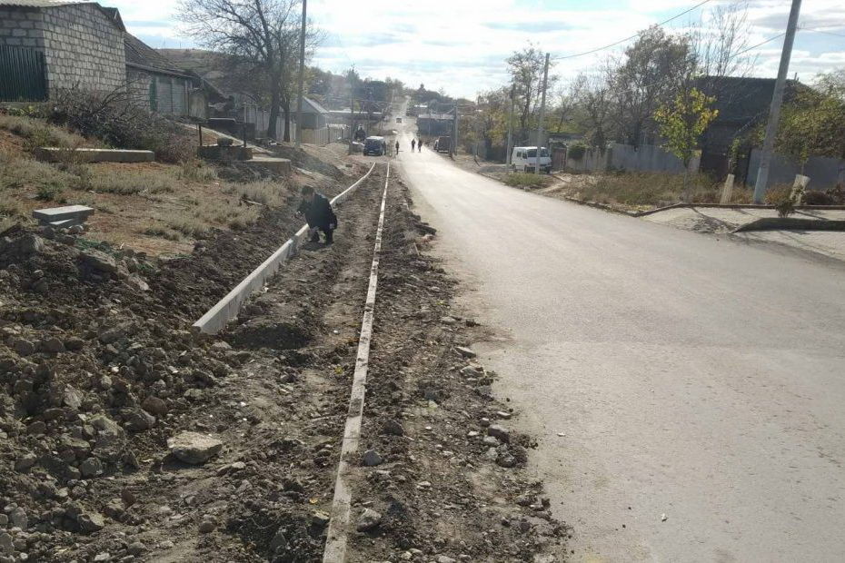 Ремонт дорог в ряде сел Гагаузии продолжается