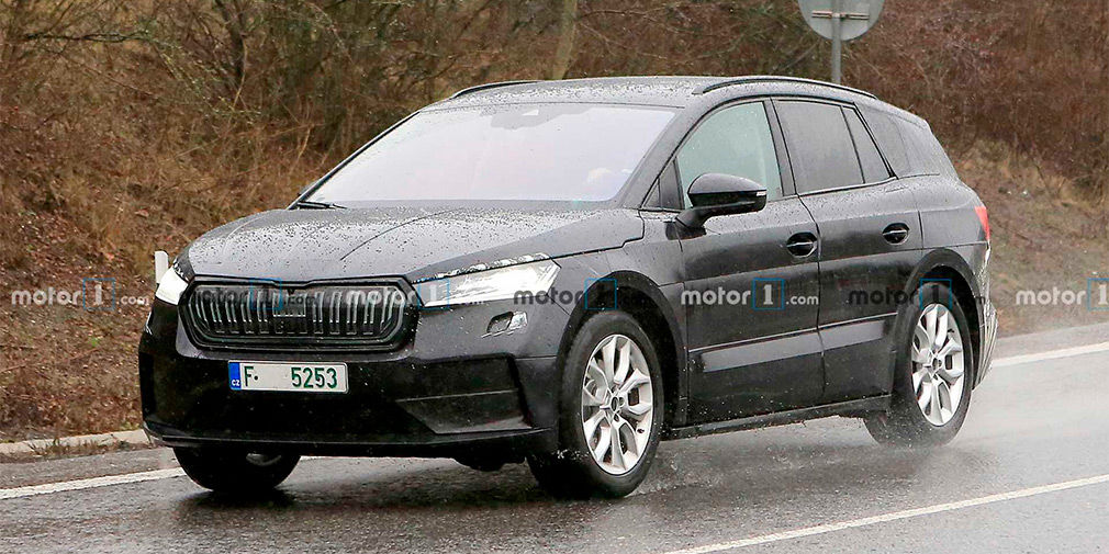 Новый кроссовер Skoda сфотографировали с серийным кузовом