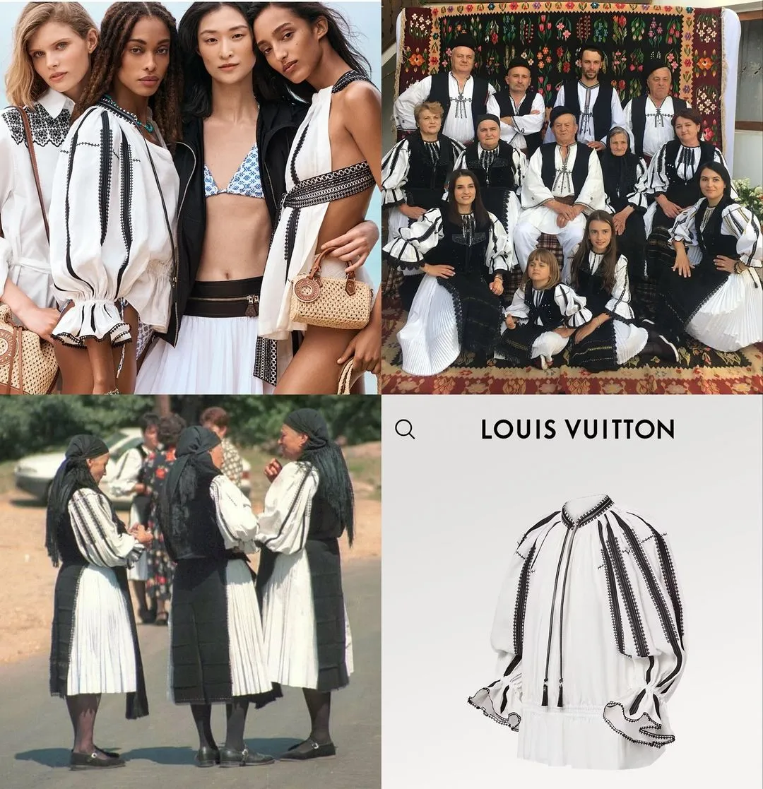 Louis Vuitton обвинили в использовании национальных румынских орнаментов без разрешения