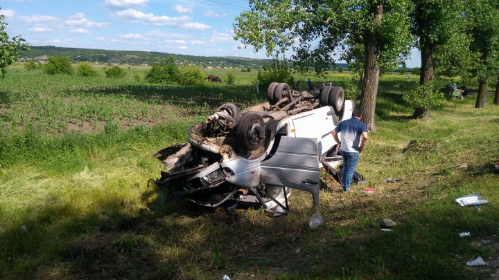 Около села Гура Галбеней произошло серьезное ДТП