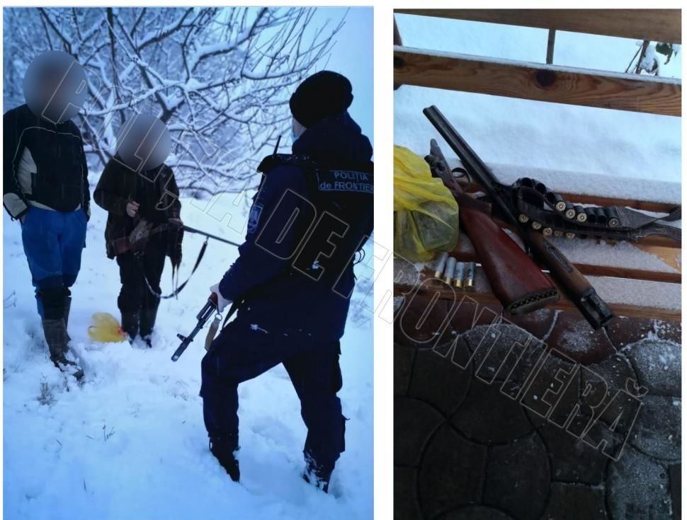 Вблизи границы пограничники задержали двух незаконно охотившихся мужчин