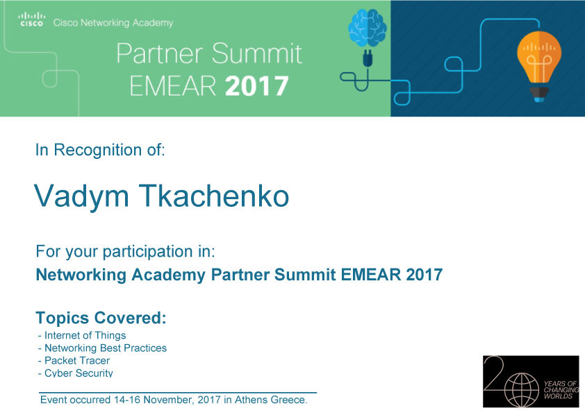 STEP IT Academy a primit marele premiu de la Cisco Networking Academy