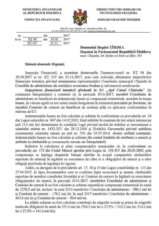 Ion Ceban: Apa-sCan(d)al ne are de proști pe toți