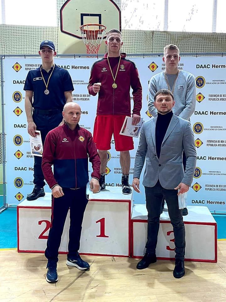 Боксеры из команды пограничников взяли призовые места чемпионата Молдовы
