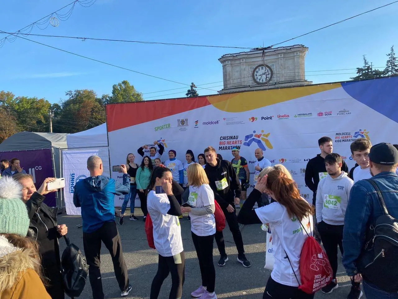 Более 10 тысяч человек принимают участие в Chișinău Big Hearts Marathon