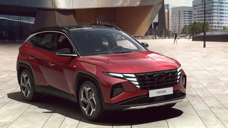 Секретный ингредиент яркого лета - красный Hyundai Tucson